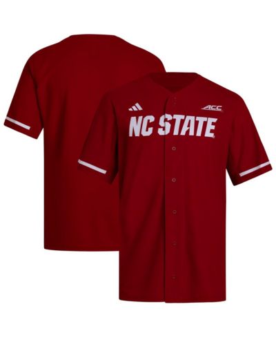 Adidas Men's Red NC State Wolfpack Replica Baseball Jersey