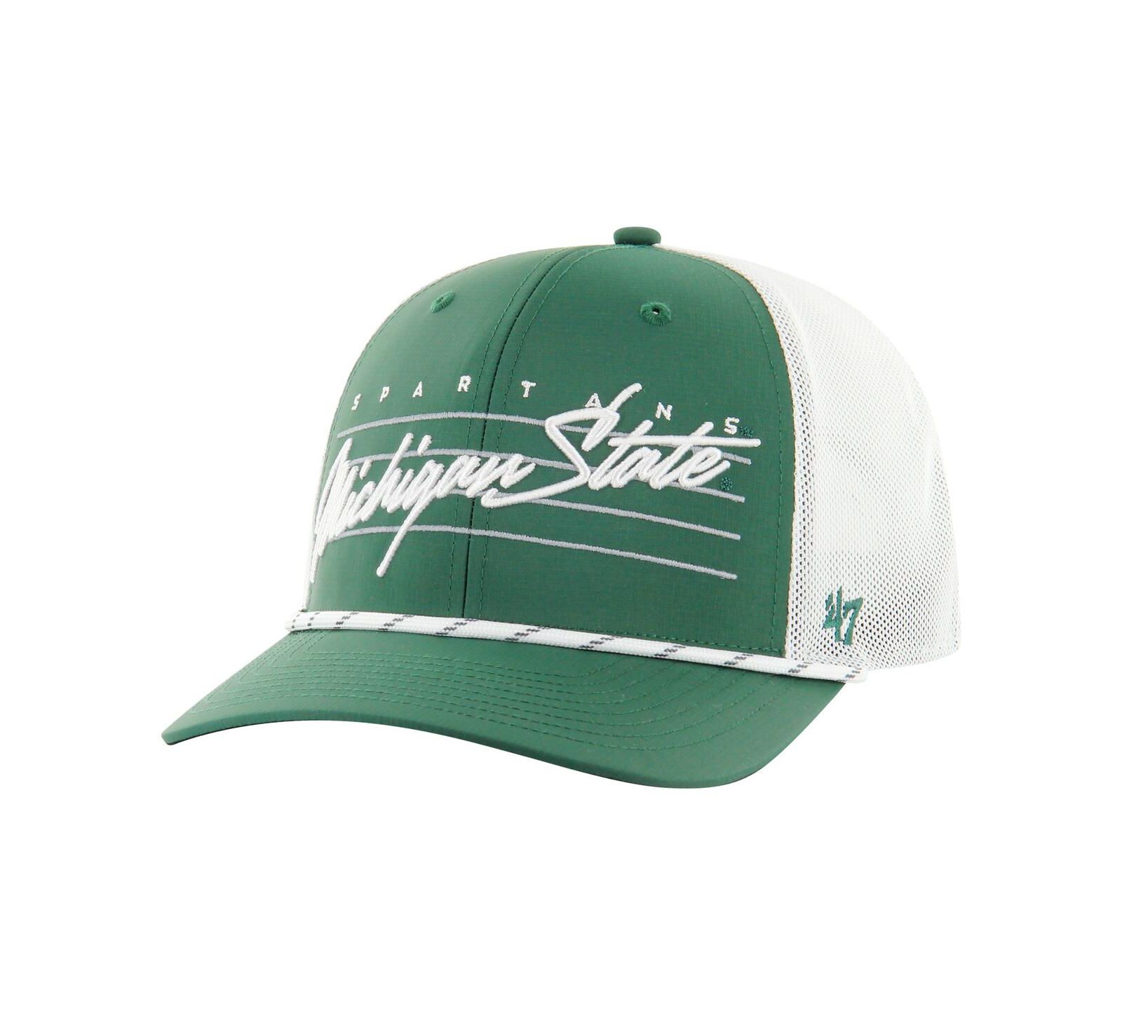 Мужская кепка '47 Brand Michigan State Spartans Downburst Trucker регулируемая