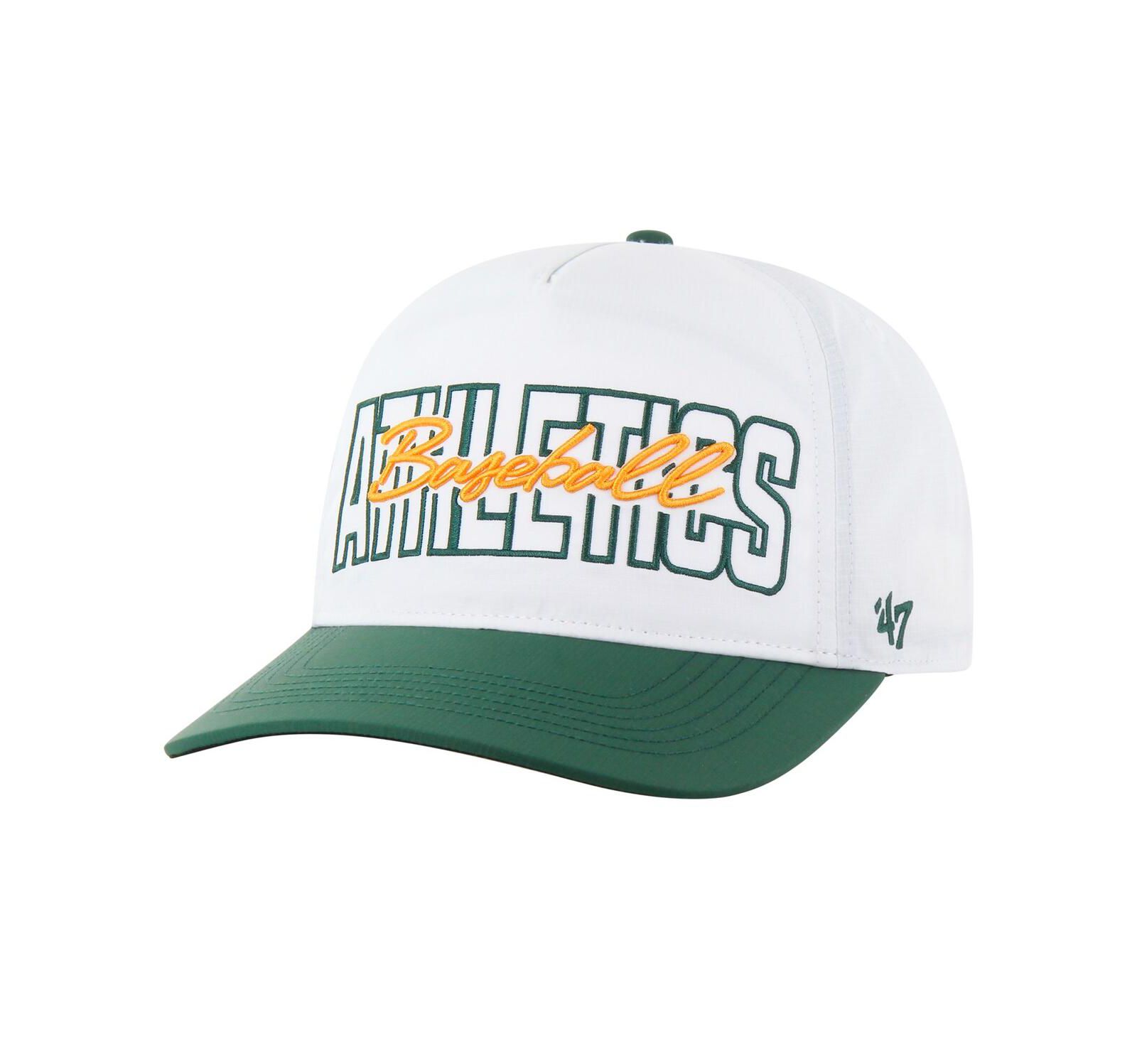 Мужская регулируемая кепка '47 Brand White Athletics Lineman Hitch