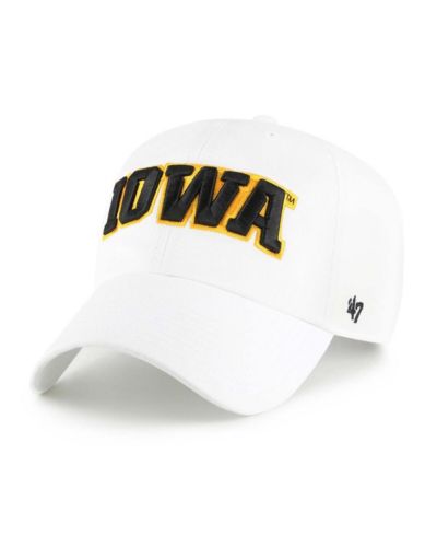 '47 Brand Мужская кепка Iowa Hawkeyes Clean Up Adjustable
