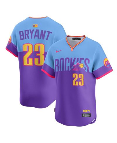 Nike Men's Kris Bryant Purple/Light Blue Colorado Rockies 2025 City Connect Limited Player Jersey