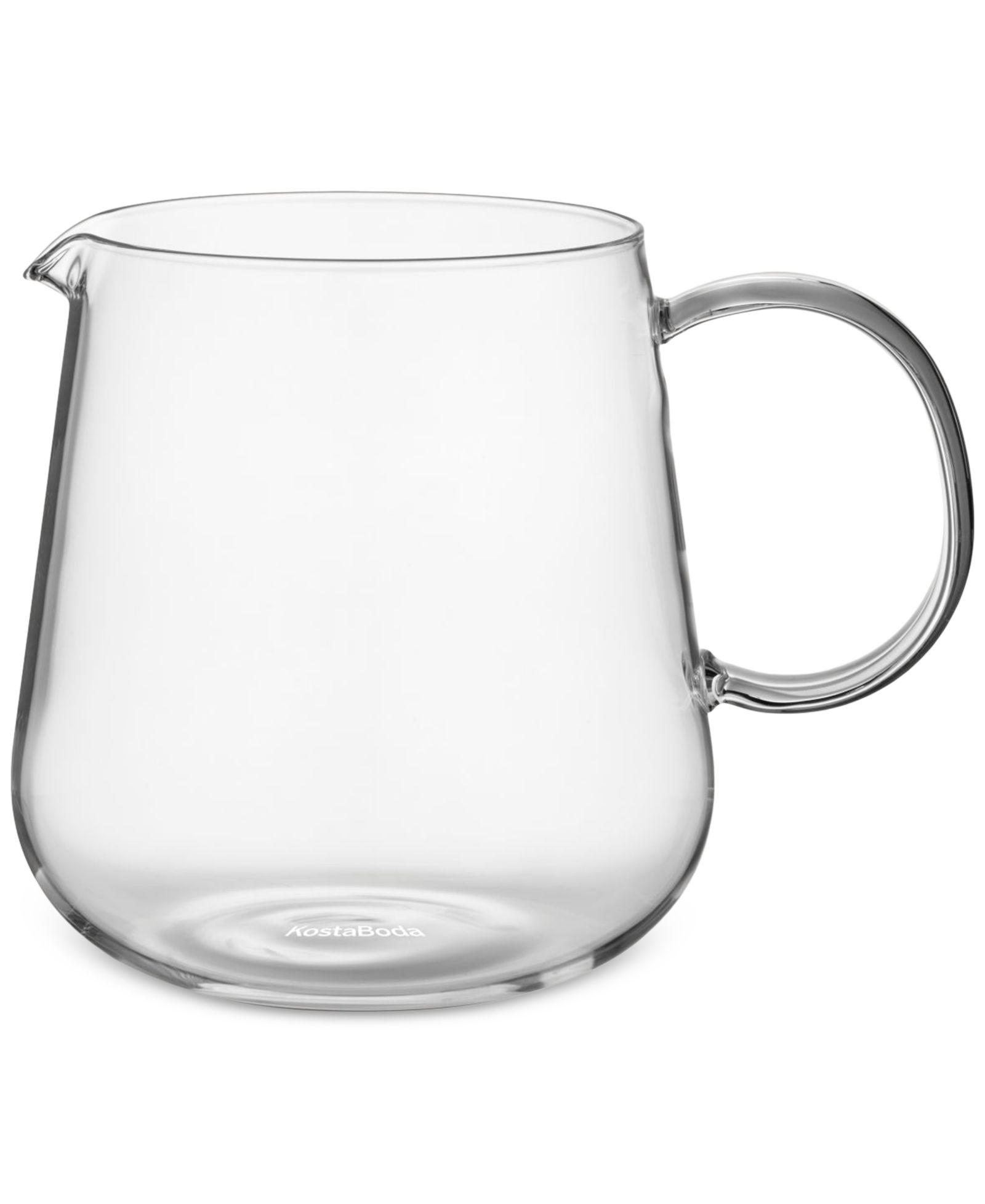 Kosta Boda Viva 6" Small Crystal Jug