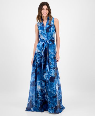 Женское платье-рубашка julia jordan Sleeveless Maxi