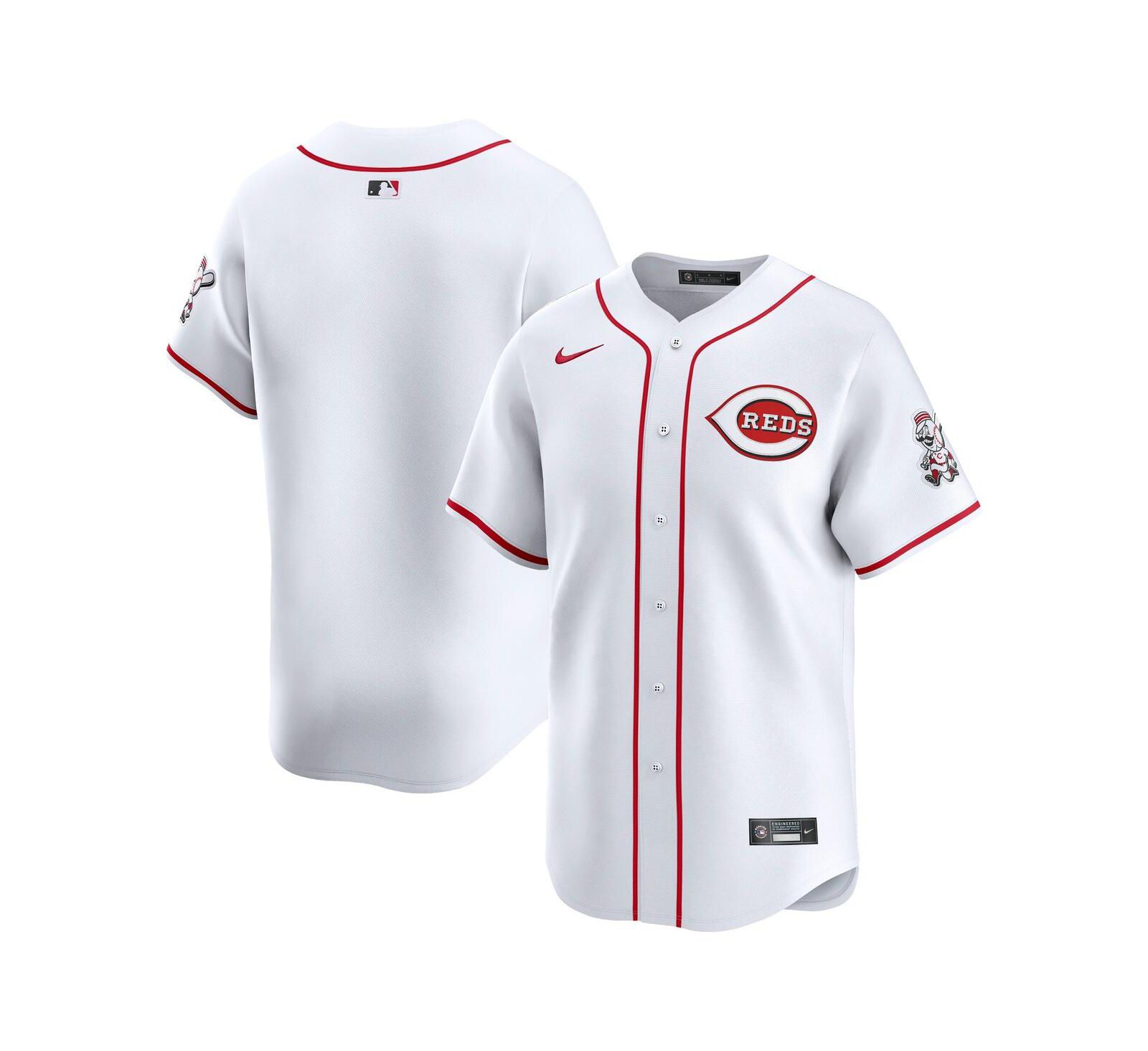 Nike Men's White Cincinnati Reds Home Limited Jersey