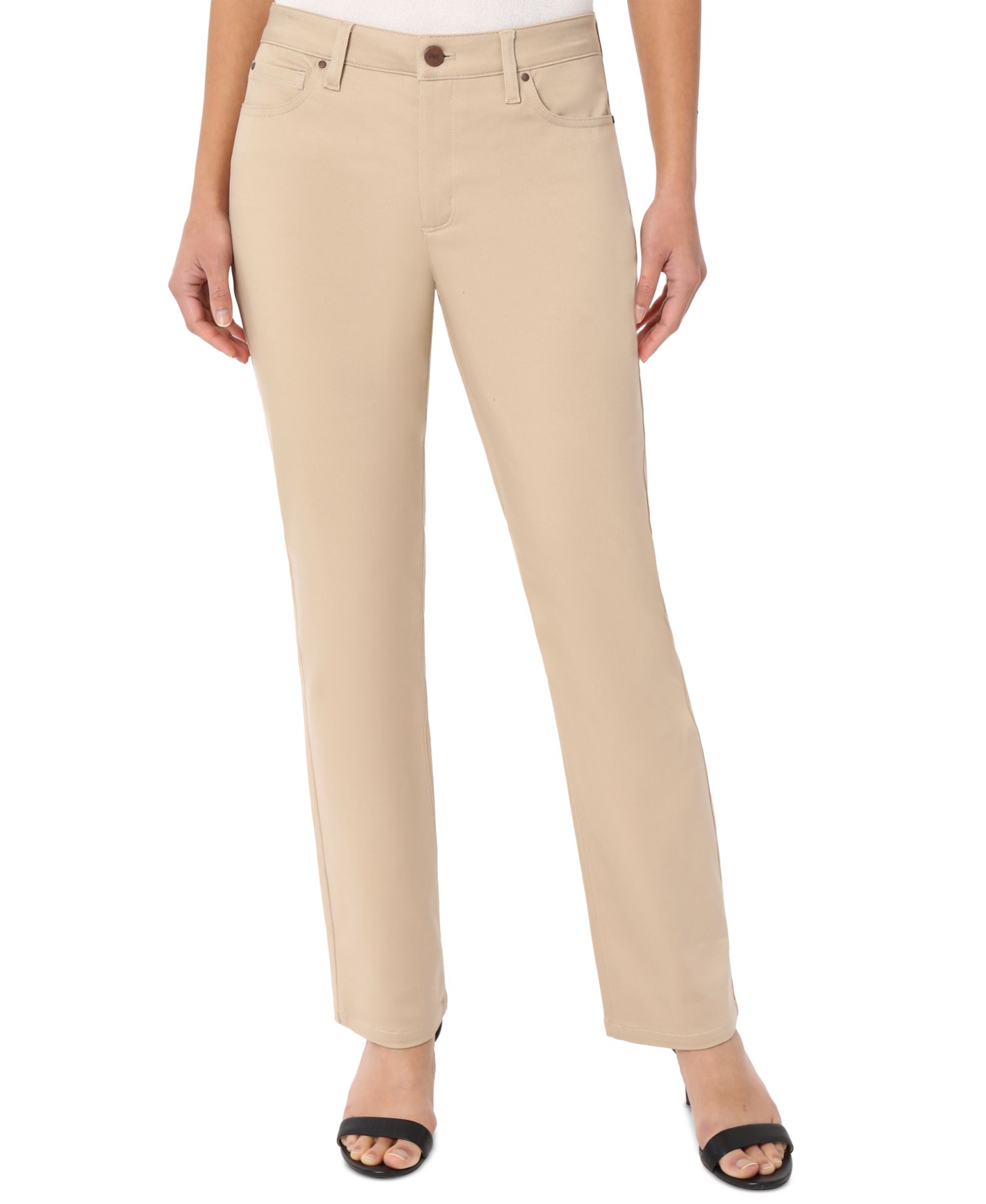 Джинсы Jones New York Petite Lexington Straight-Leg Denim