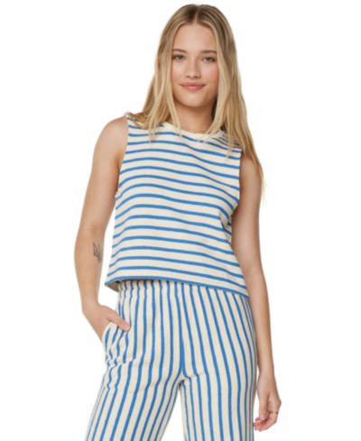 Женский хлопковый топ Roxy Java Stripe