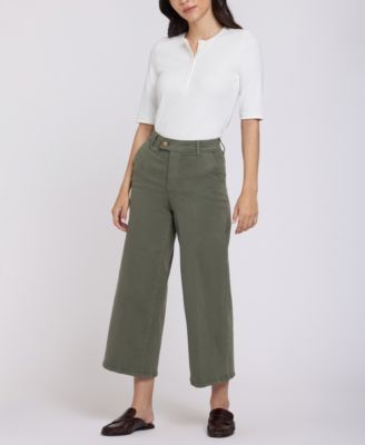 Джинсы NYDJ Women's Mona Wide-Leg Trouser Ankle