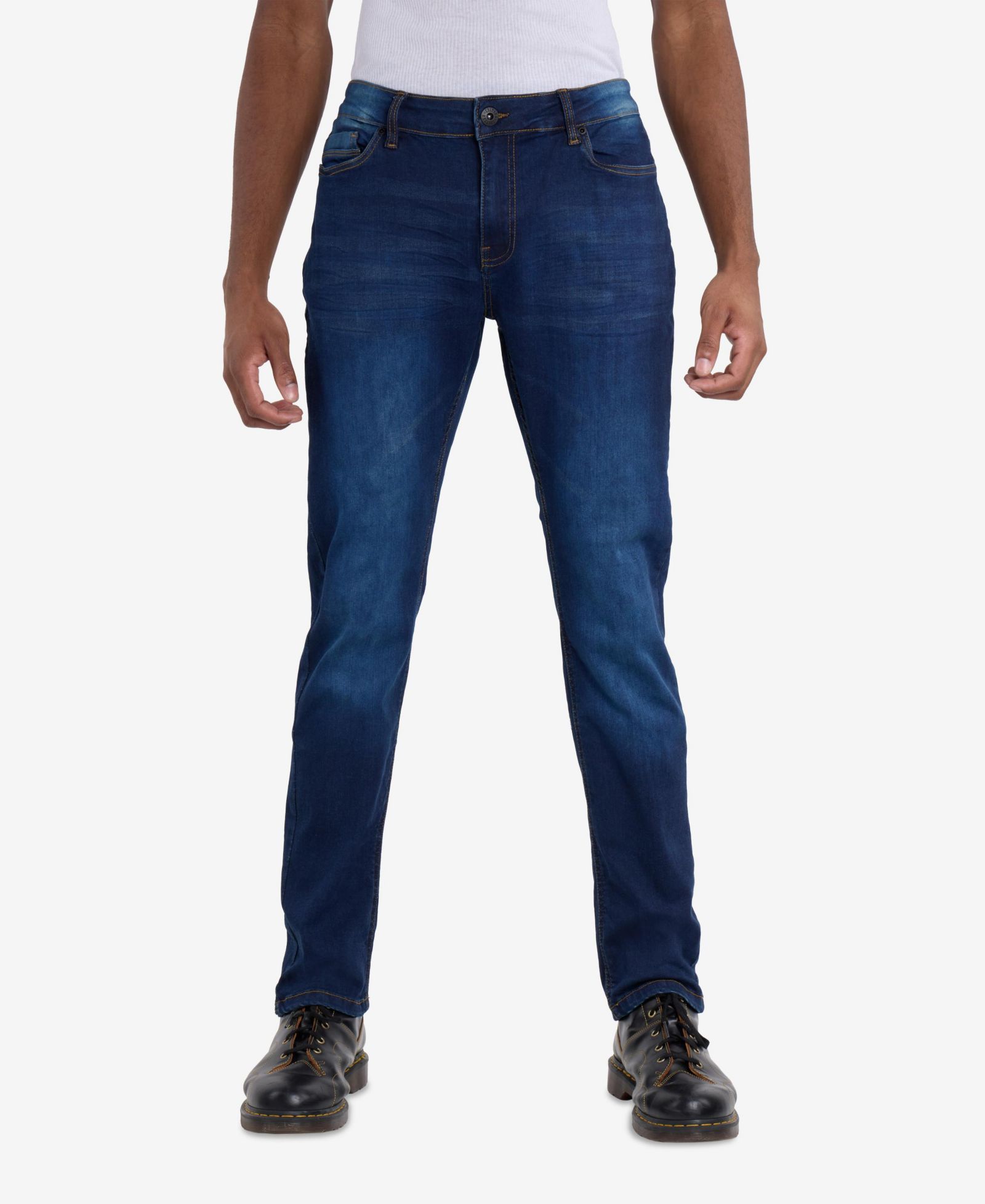 CULTURA Men's Slim Fit Stretch Jeans