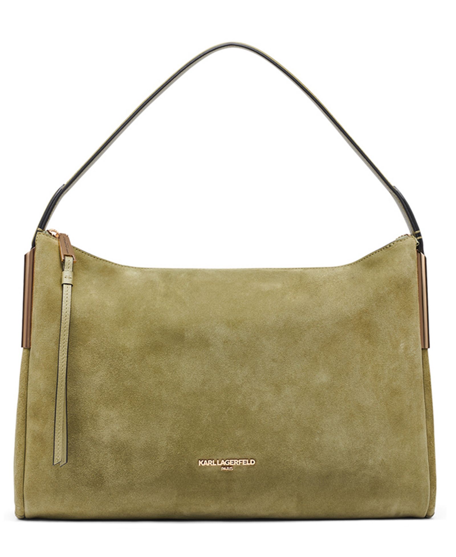 KARL LAGERFELD PARIS Large Valerie Hobo Handbag