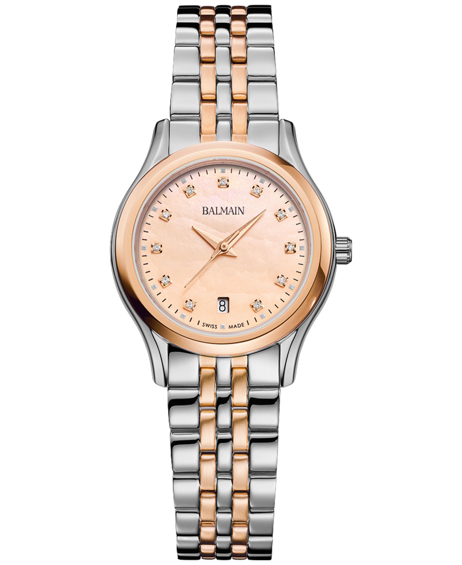 Женские часы Balmain Swiss Beleganza Diamond Two-Tone 28mm
