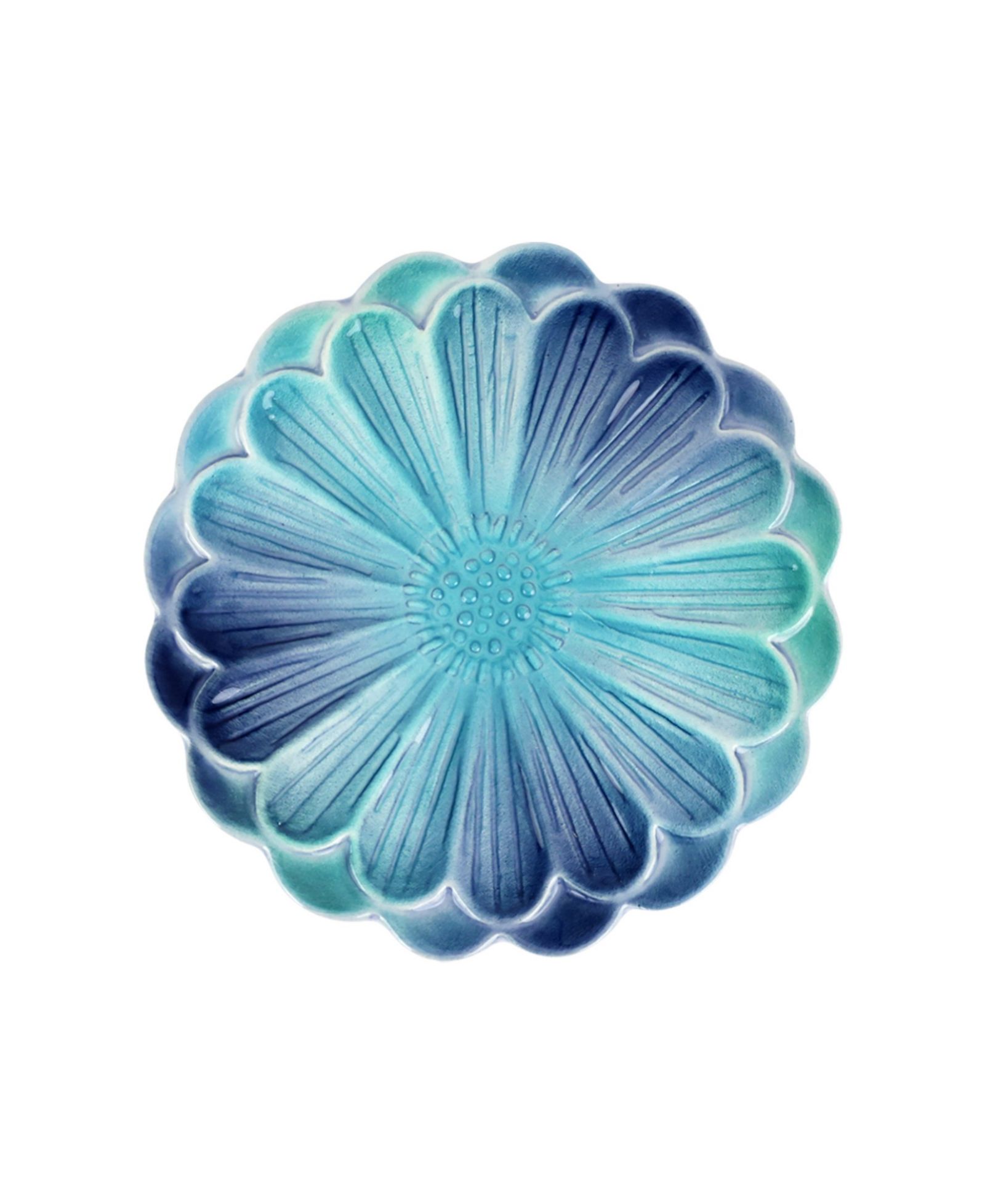 VIETRI Lisbon Flower Cocktail Plate