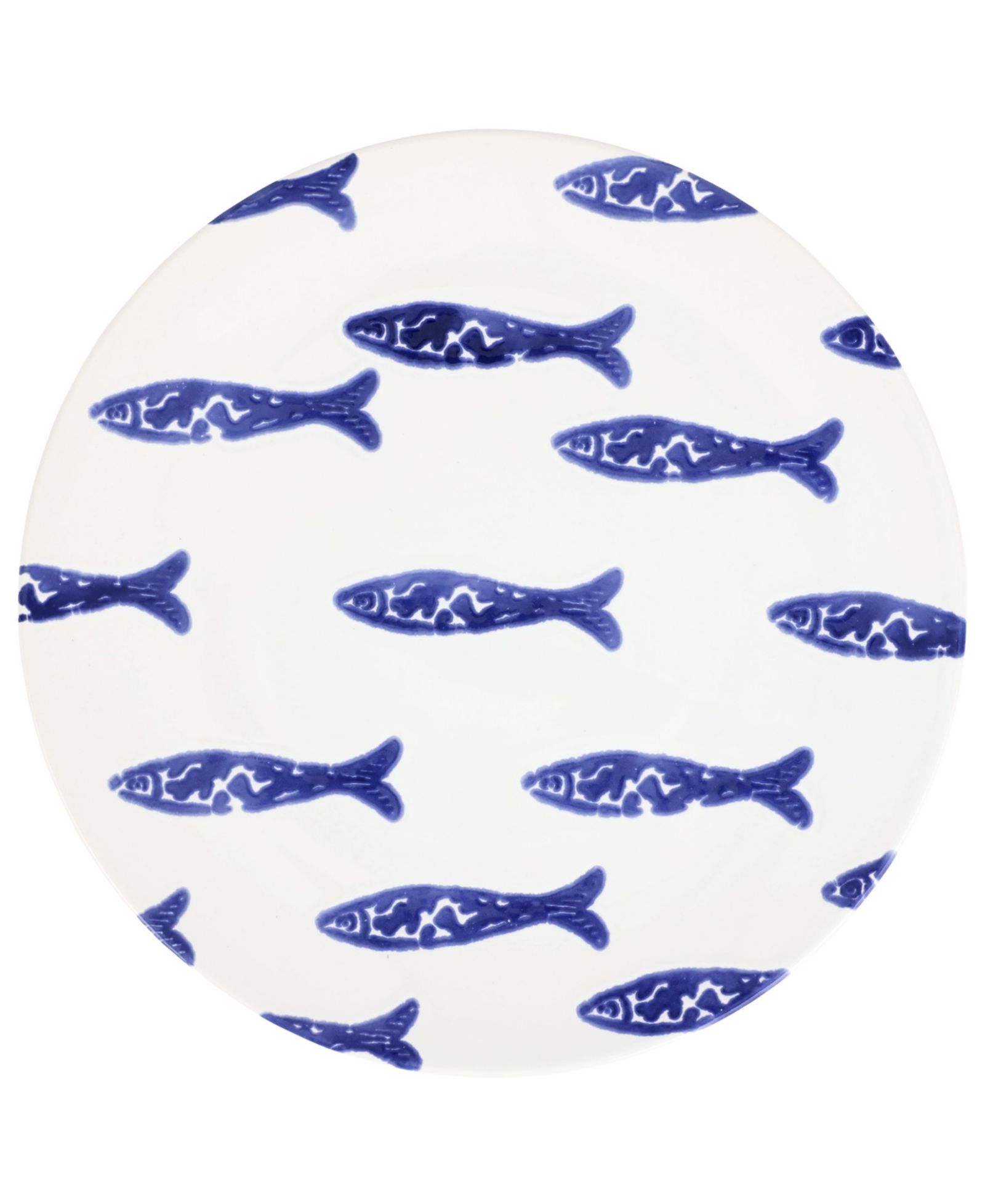 VIETRI Santorini Minnows Dinner Plate