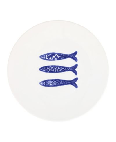 VIETRI Santorini Minnows Salad Plate