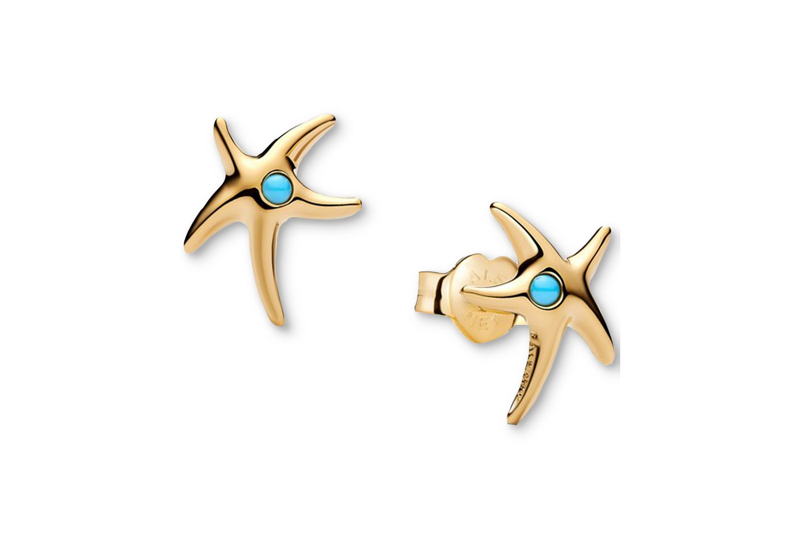 Серьги-гвоздики Pandora Starfish Stud Earrings