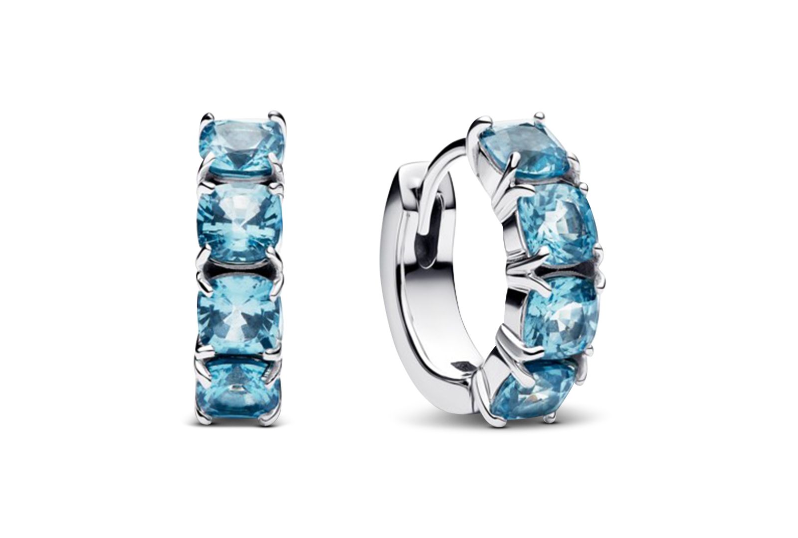 Pandora Серьги-кольца Light Blue