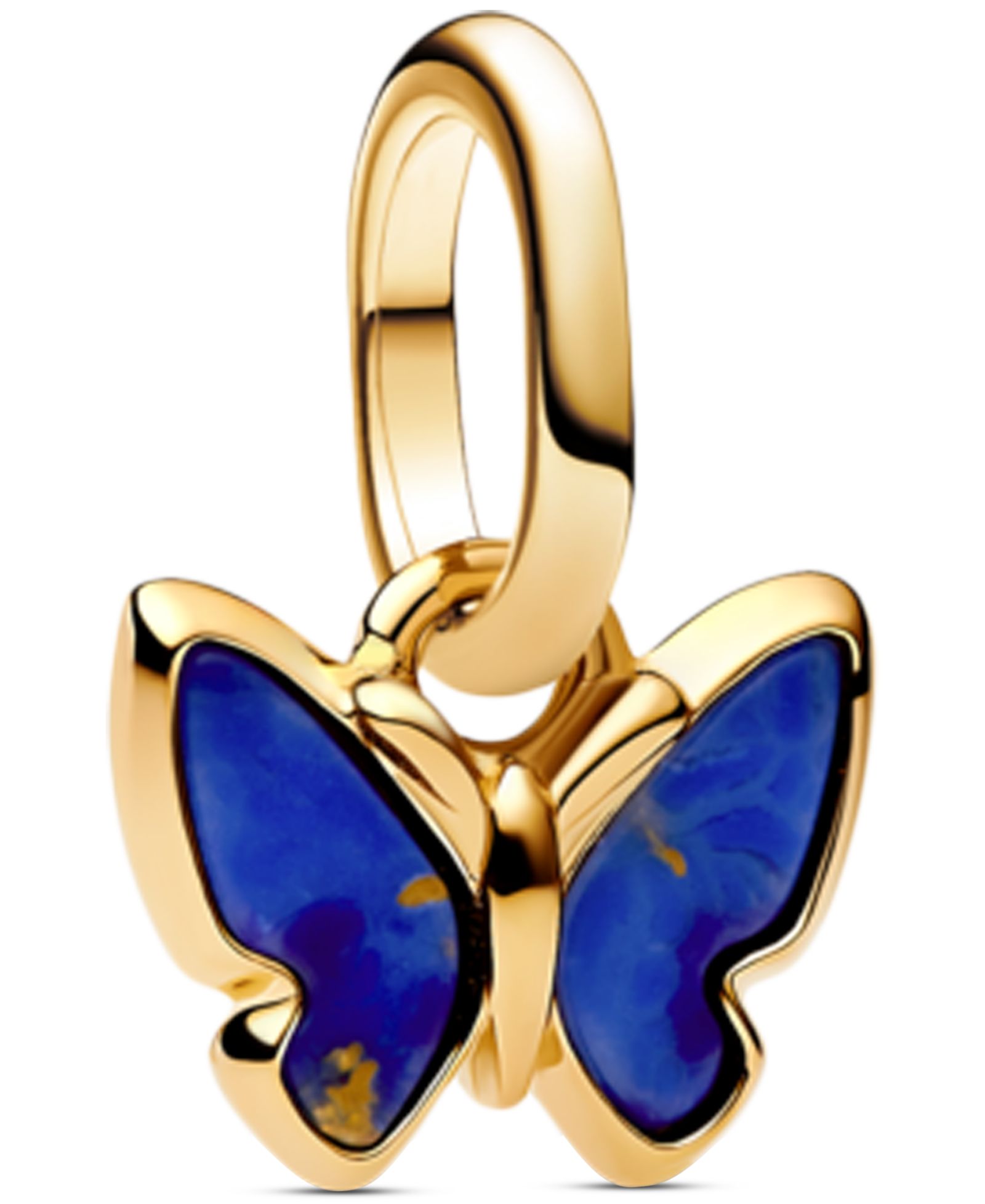 Мини-подвески Pandora Blue Butterfly Dangle Charms