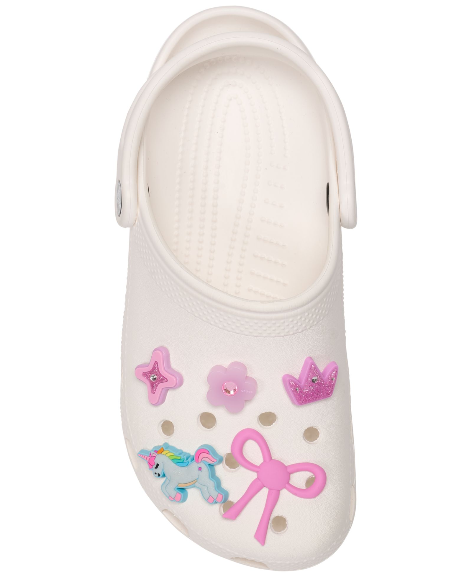Crocs Girls 5-Pack Jibbitz Sweet Pink Charms from Finish Line
