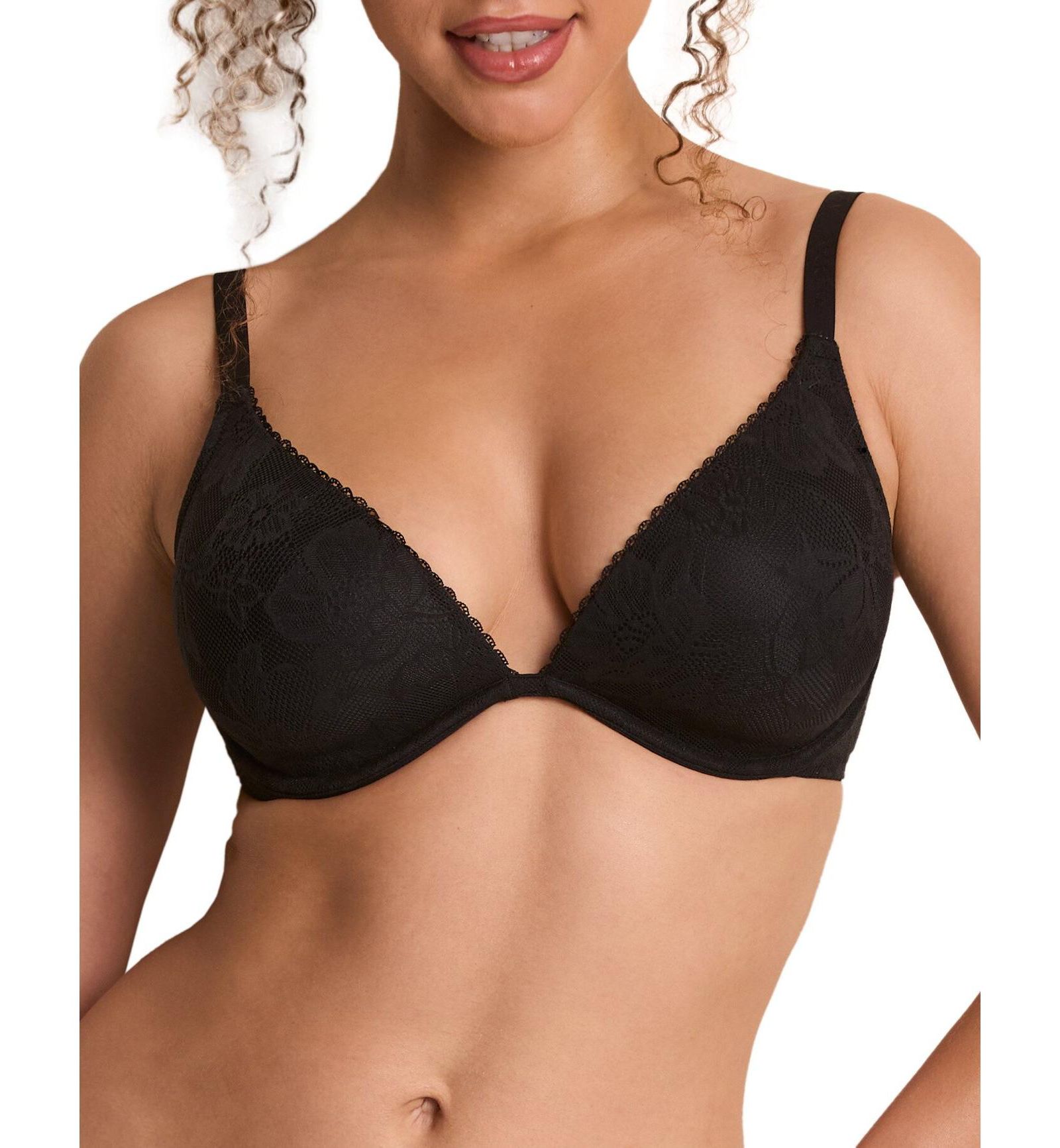 Adore Me Women's Maren Push Up Plunge Bra