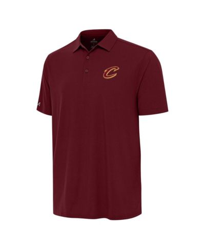 Antigua Мужское поло Era Polo, винное, Cleveland Cavaliers