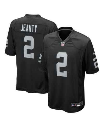 Nike Men's Ashton Jeanty Black Las Vegas Raiders 2025 NFL Draft First Round Pick Game Jersey