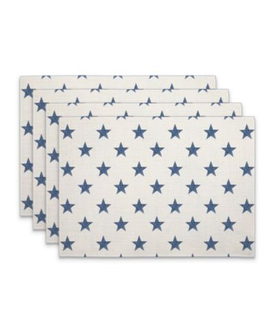 Набор салфеток для сервировки CounterArt Denim Stars, 4 шт