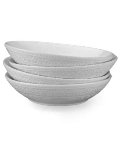 Euro Ceramica Fez Pasta Bowls, Set of 4