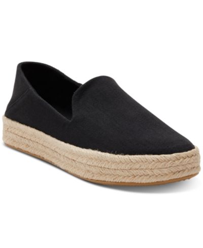 TOMS Женские кеды Carolina Espadrille Slip-On