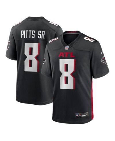 Nike Men's Kyle Pitts Sr. Black Atlanta Falcons Team Game Jersey