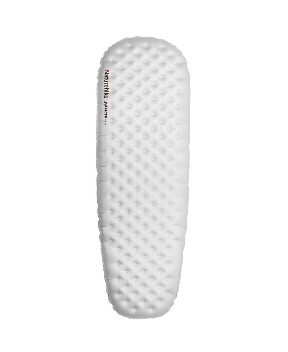 Naturehike Ultralight Insulated Sleeping Pad with R5.8, 3.2in Thickened Patchworkable Inflatable Double Sleeping Mat for Camping, Hiking, Climbing with Inflatable Bag