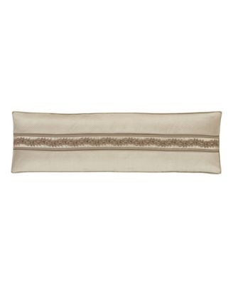 J Queen New York Gold Coast Bolster Decorative Pillow, 15" x 52"