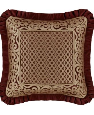 J Queen New York Renzo Embellished Decorative Pillow, 20" x 20"