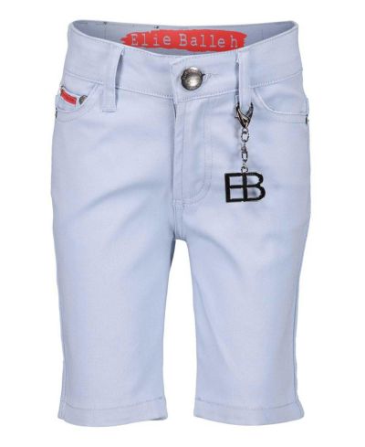 Elie Balleh Big Boys Blue Cotton Twill Short