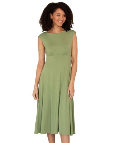 Alie Street London Женское платье Alie Street London Luna Boat Neck Floral Midi