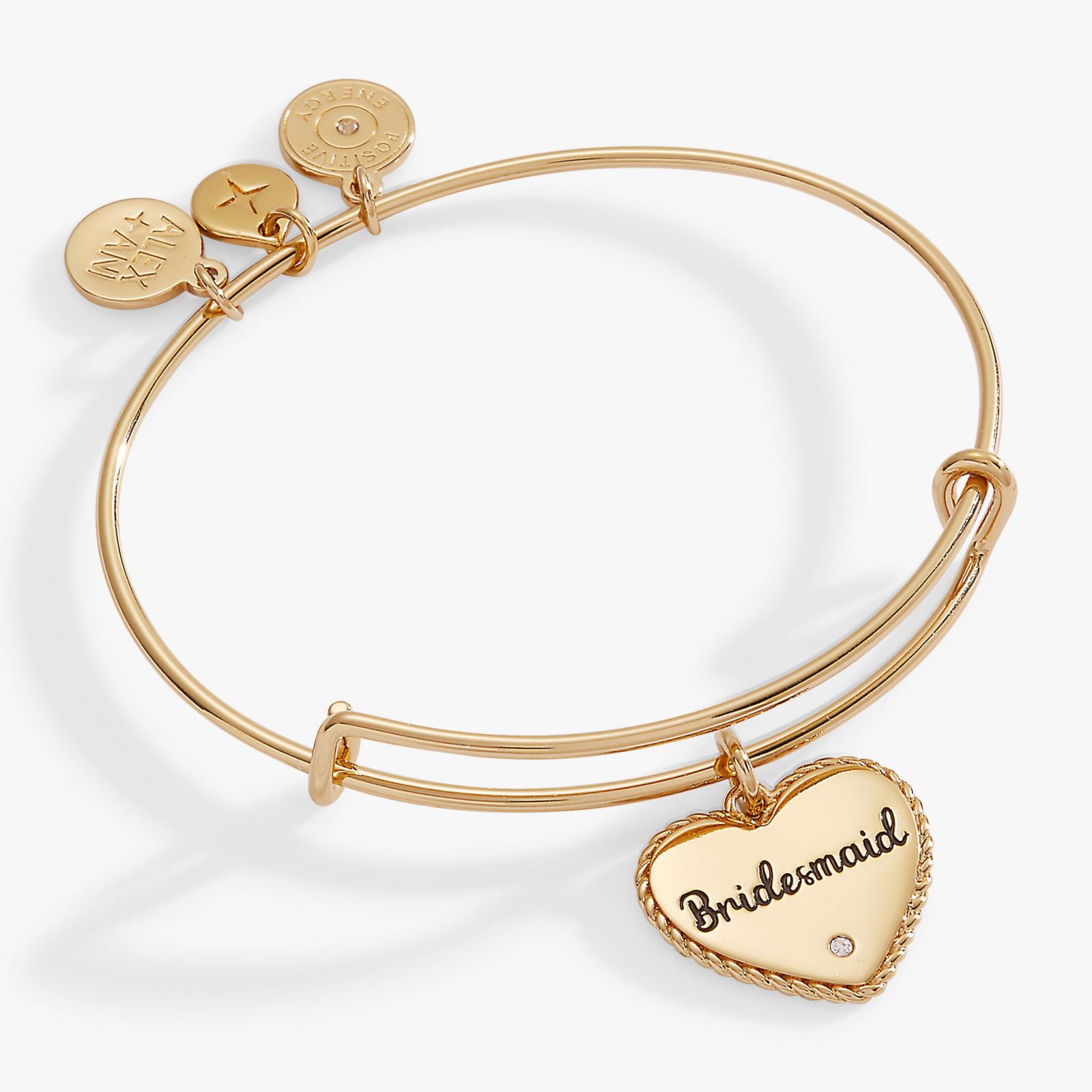 Браслет Alex and Ani Bridesmaid Heart Bangle