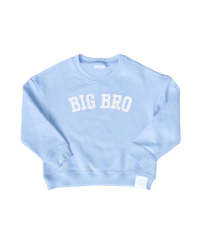 Детский свитшот Bits & Bows Big Bro Cotton Crewneck