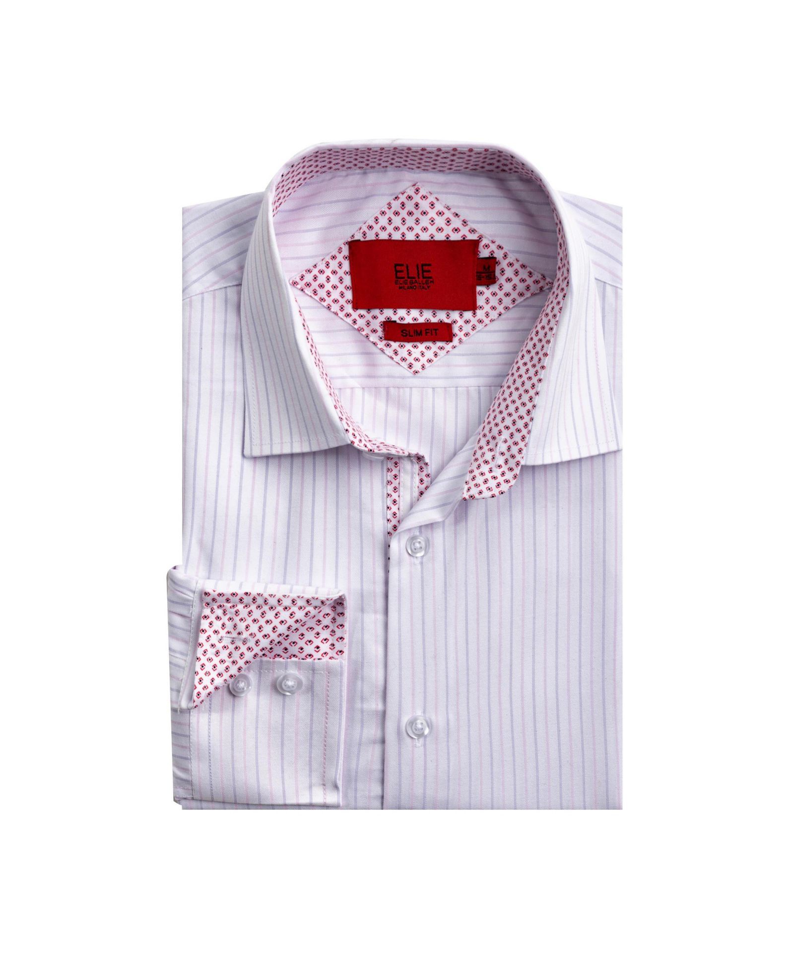 Мужская рубашка Elie Balleh Slim Fit Striped