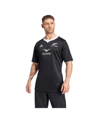 Adidas Men's Black New Zealand Rugby 2024/25 Black Ferns Home Replica Jersey