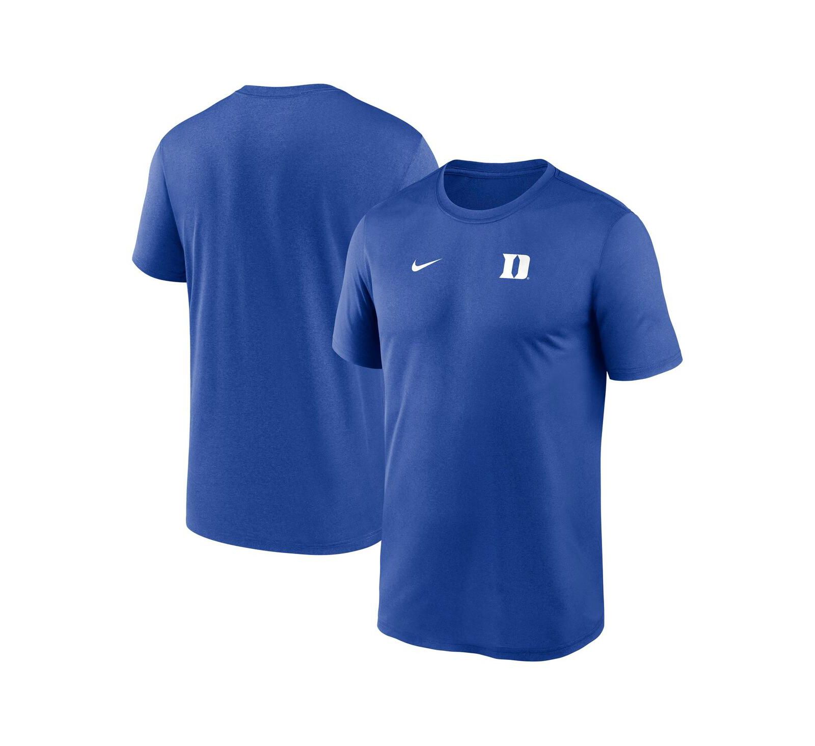 Nike Men's Royal Duke Blue Devils 2025 Sideline Small Logo Legend Performance T-Shirt