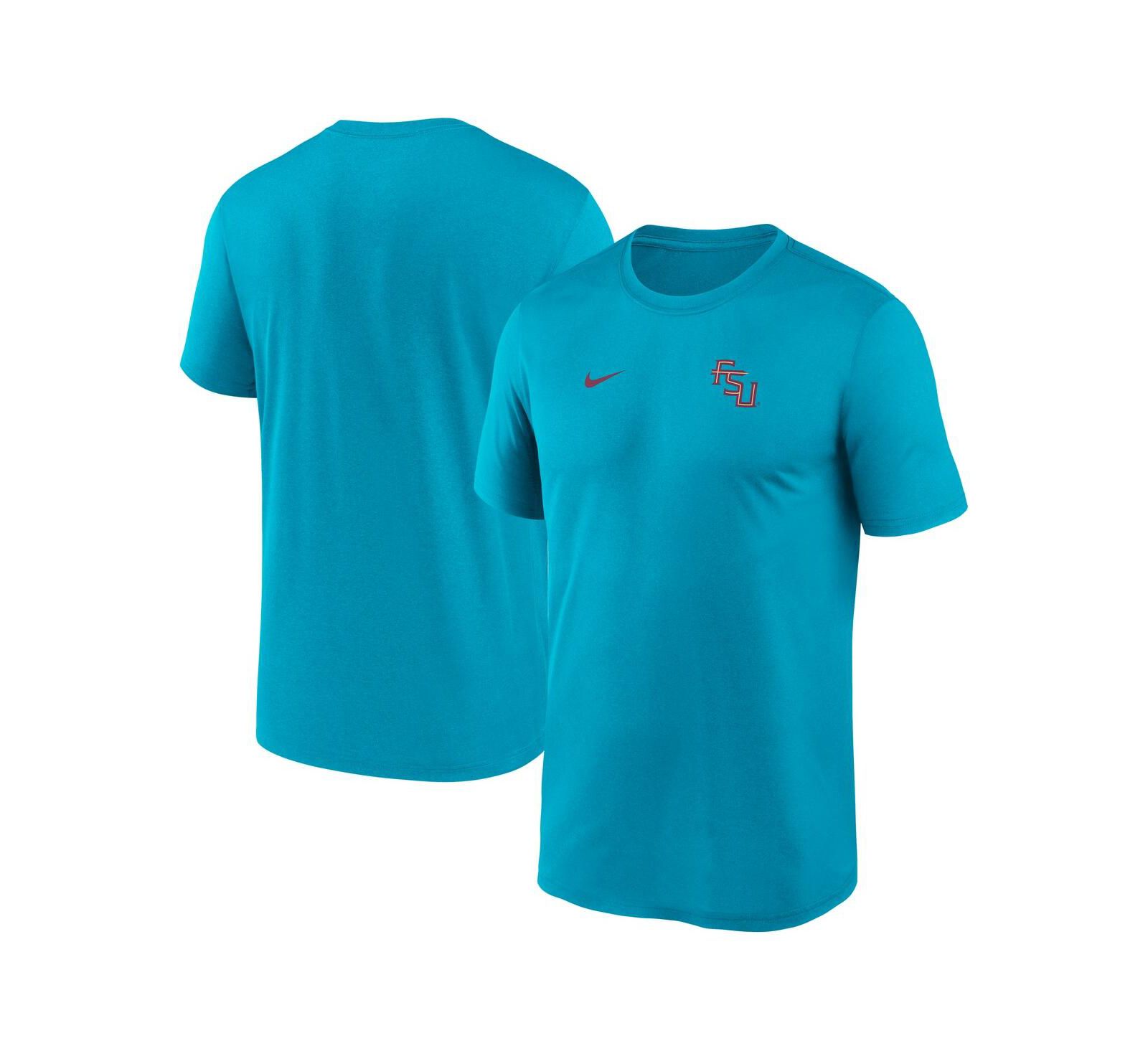 Nike Men's Turquoise Florida State Seminoles 2025 Sideline Small Logo Legend Performance T-Shirt
