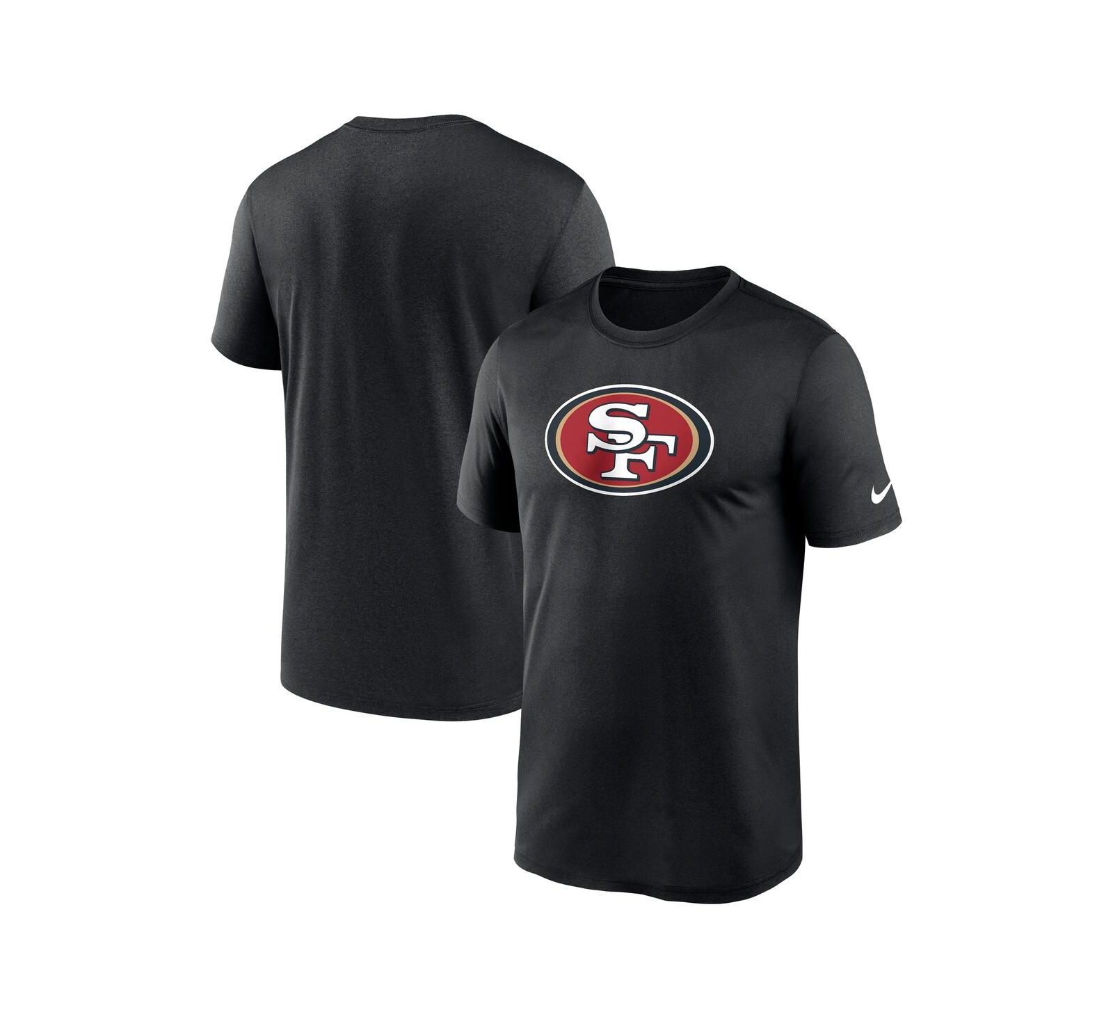 Nike Men's Black San Francisco 49ers Primetime Legend Logo Performance T-Shirt
