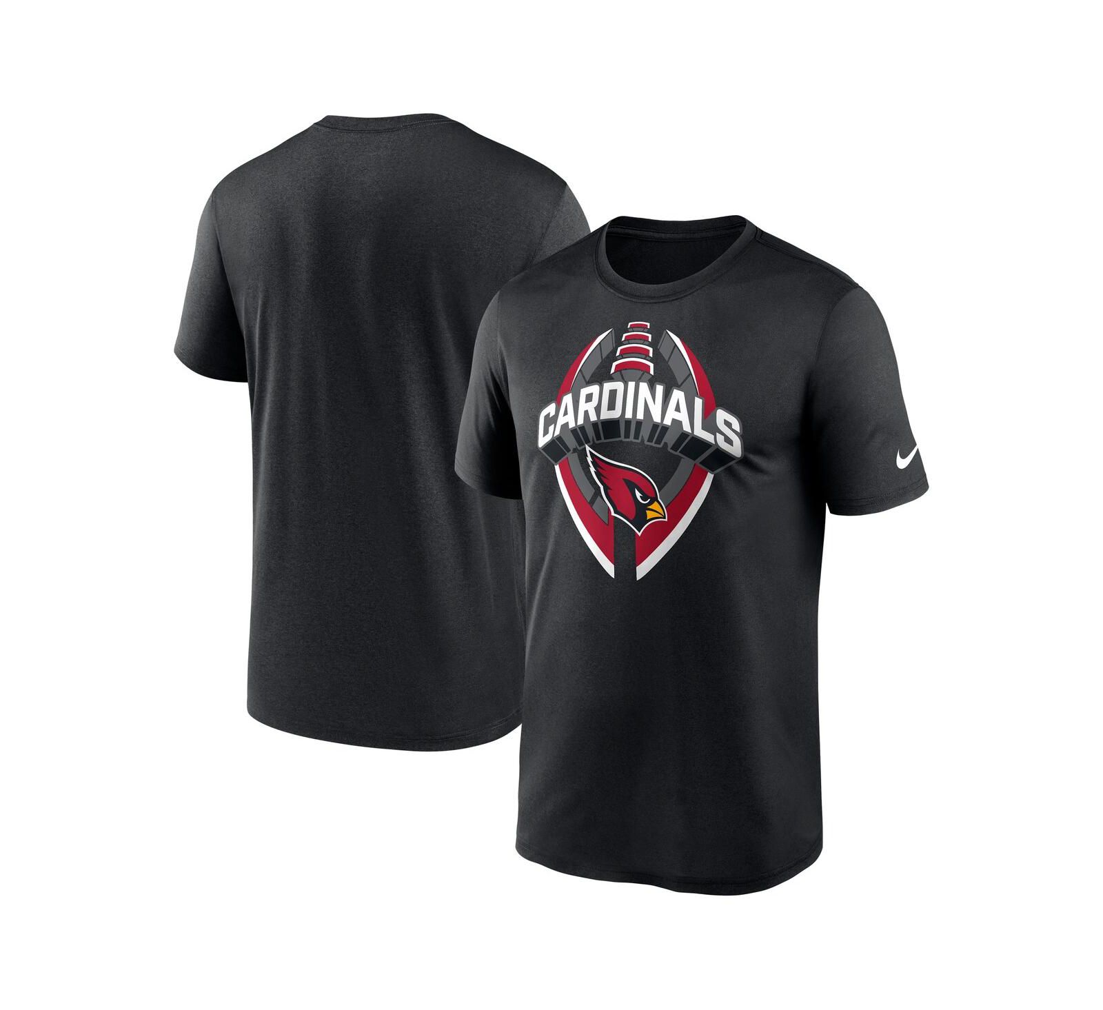 Nike Men's Black Arizona Cardinals Legend Icon Performance T-Shirt