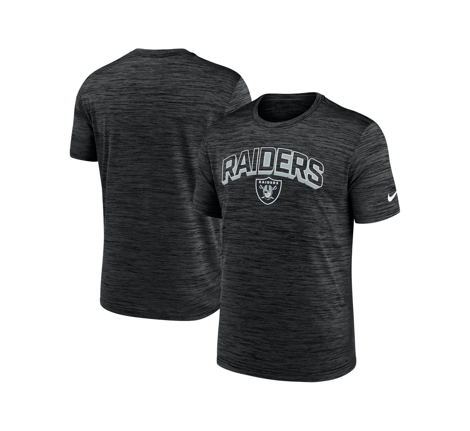 Nike Men's Black Las Vegas Raiders Velocity Performance T-Shirt