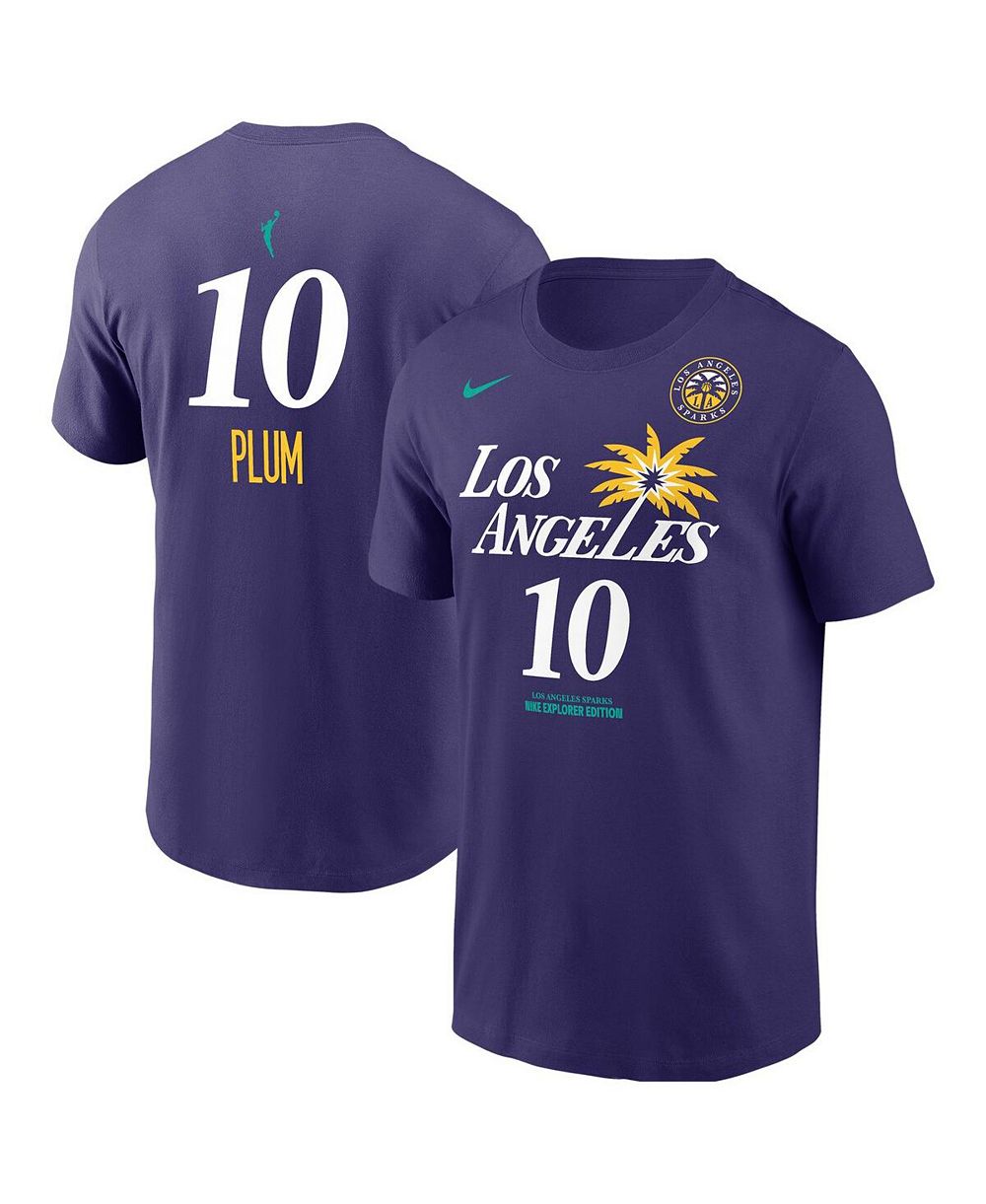 Мужская футболка Nike Kelsey Plum Purple Los Angeles Sparks Explorer Edition