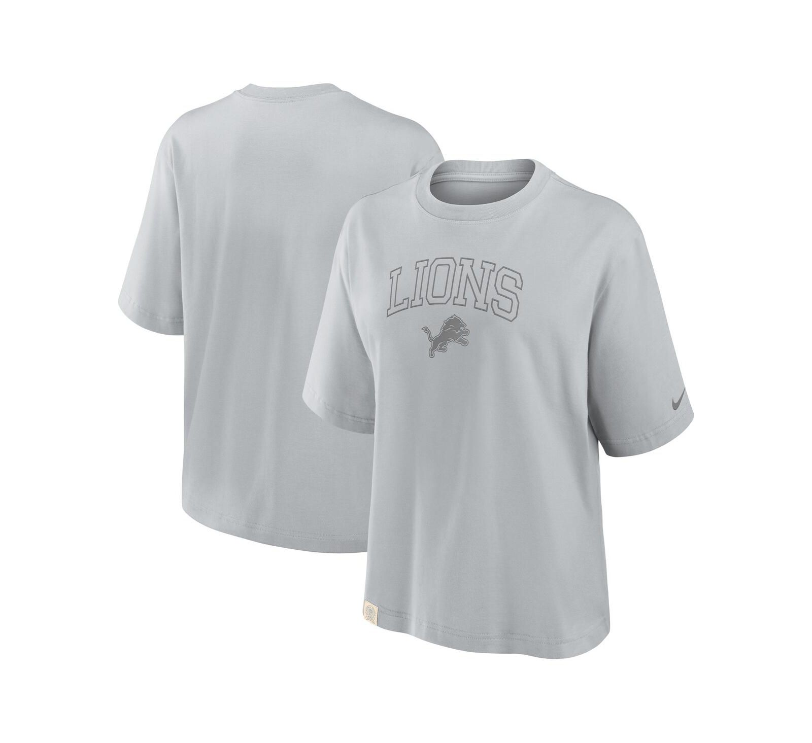 Nike Женская футболка Detroit Lions Glory Arch Boxy