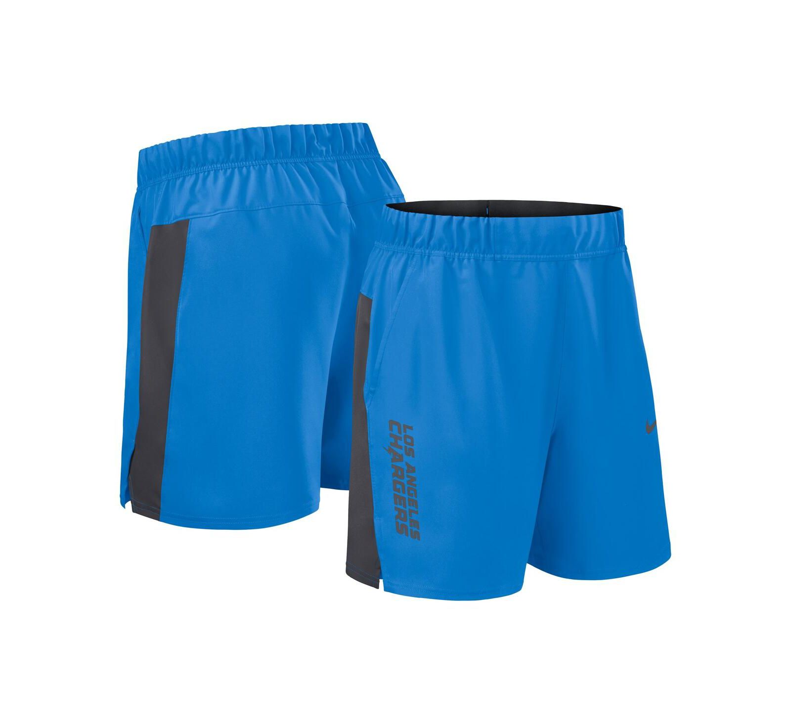 Nike Men's Powder Blue Los Angeles Chargers Woven Victory Performance Shorts