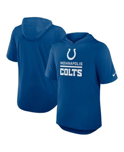 Мужская футболка-худи Nike Royal Indianapolis Colts Lockup Tri-Blend