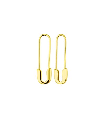 Spero London Sterling Safety Pin Earring