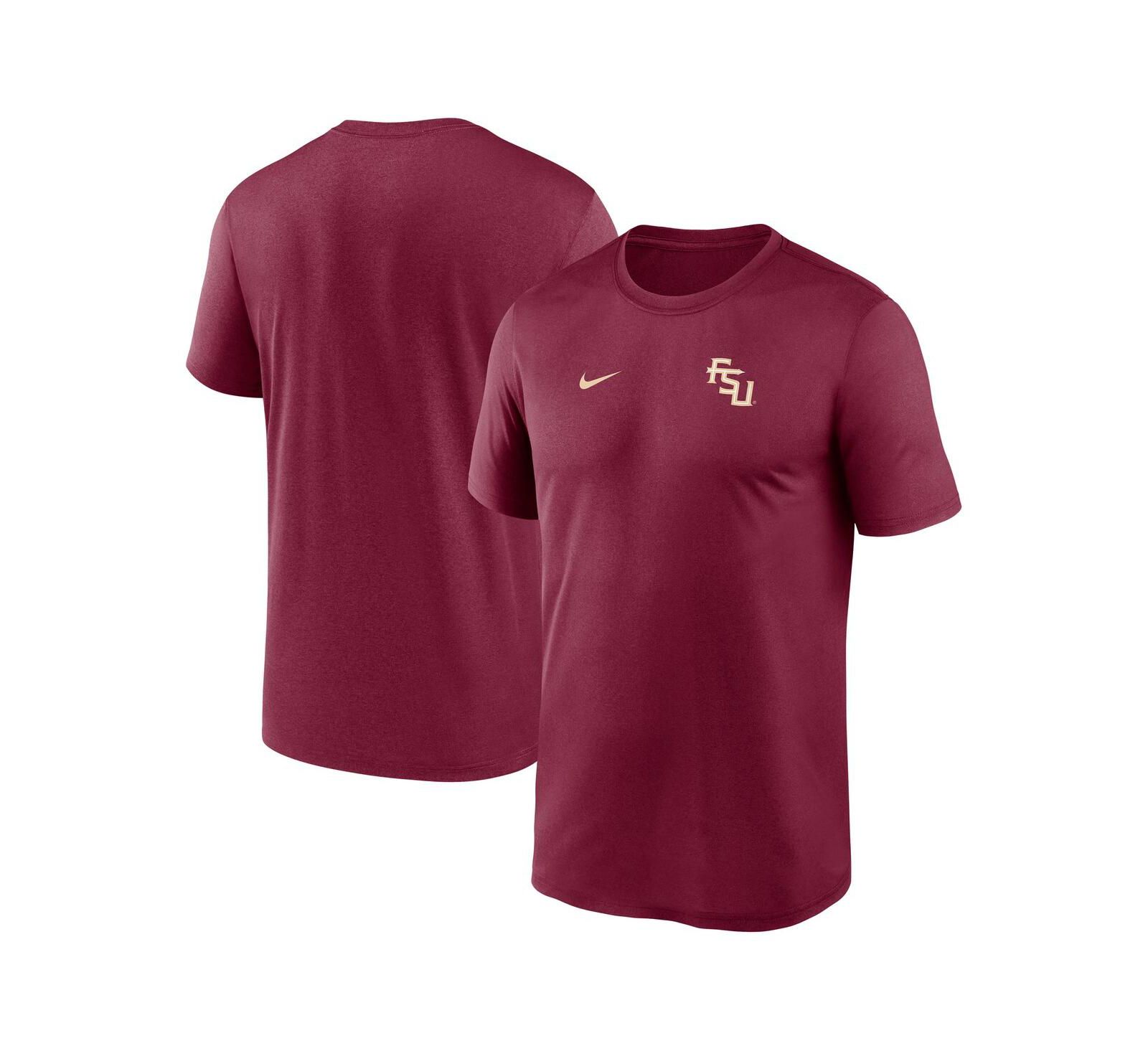 Nike Мужская футболка Florida State Seminoles 2025 Sideline Small Logo Legend Performance