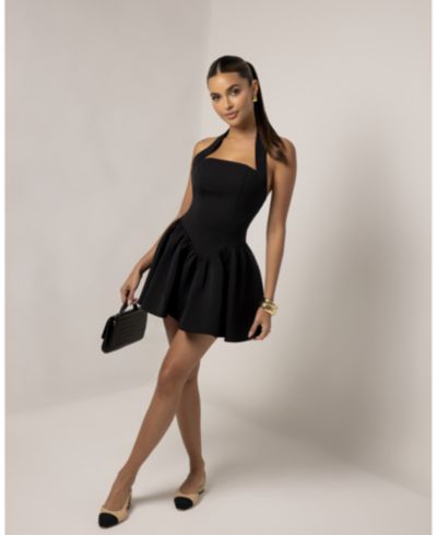Heiress Beverly Hills Женское мини-платье А-силуэта с halter-вырезом