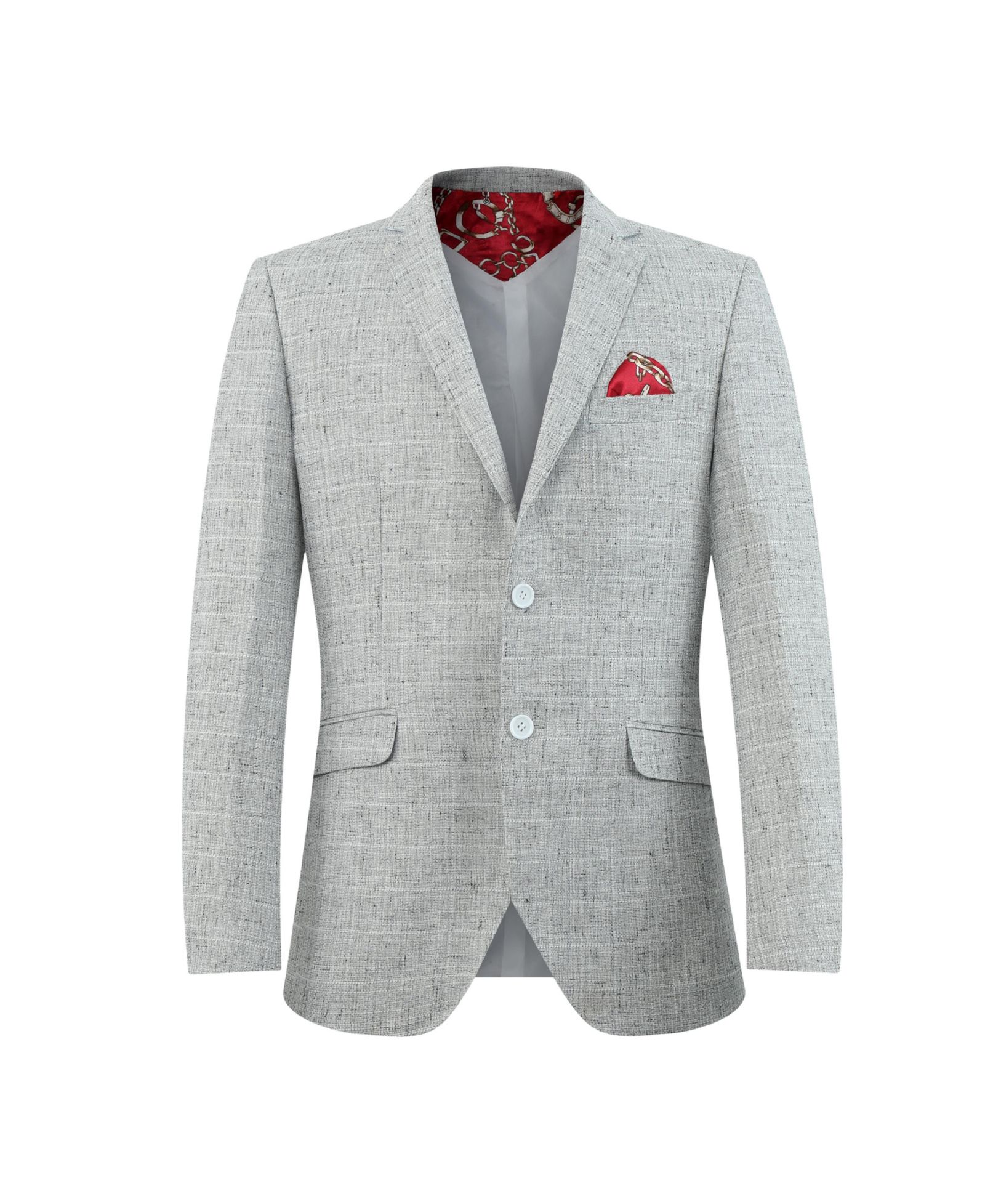 Куртка Elie Balleh Boys Silver Slim Fit Melange